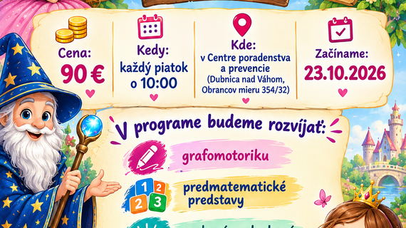 NOVINKA - Hravý program pre predškolákov